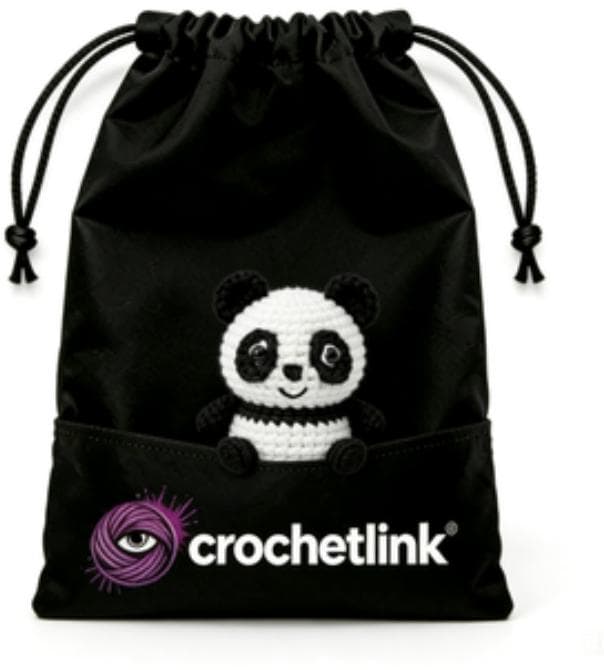 Cuddle-Ready Handmade Chubby Crochet Panda Amigurumi
