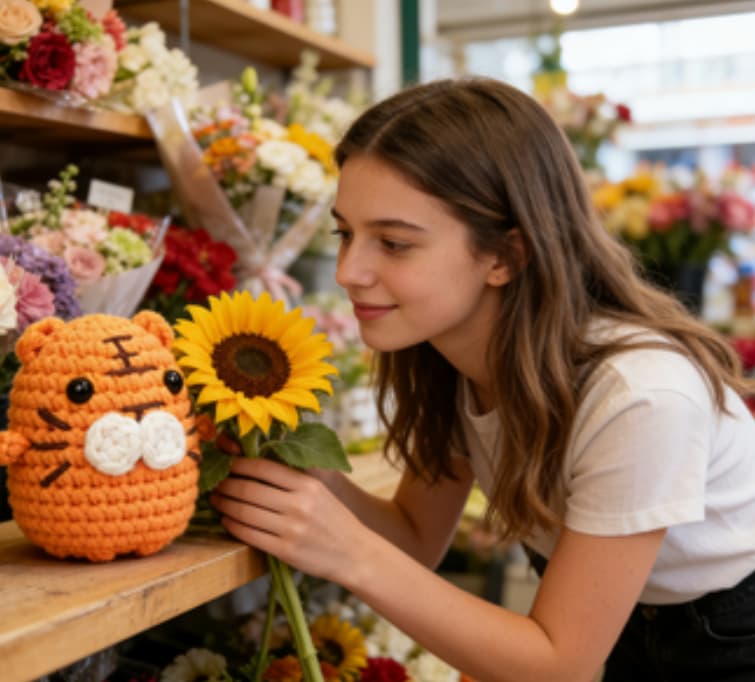 Adorable Chubby Tiger Crochet Amigurumi
