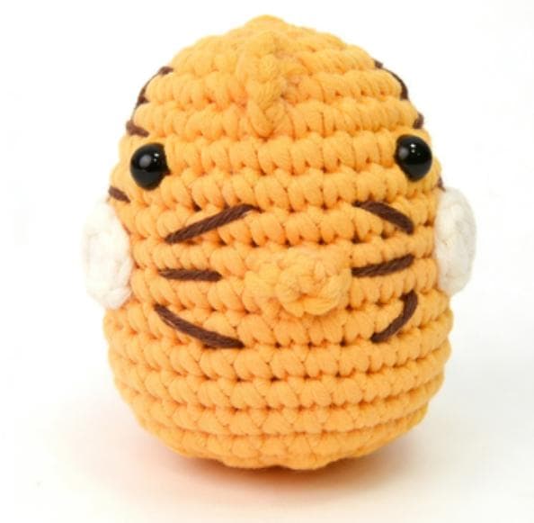 Adorable Chubby Tiger Crochet Amigurumi