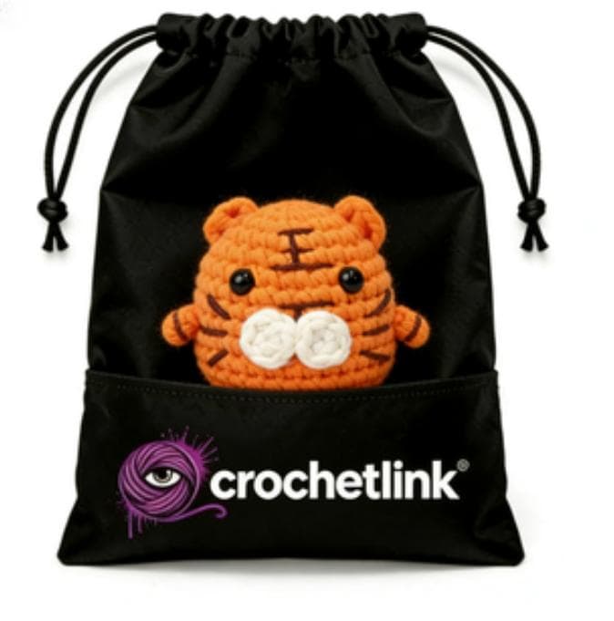 Adorable Chubby Tiger Crochet Amigurumi