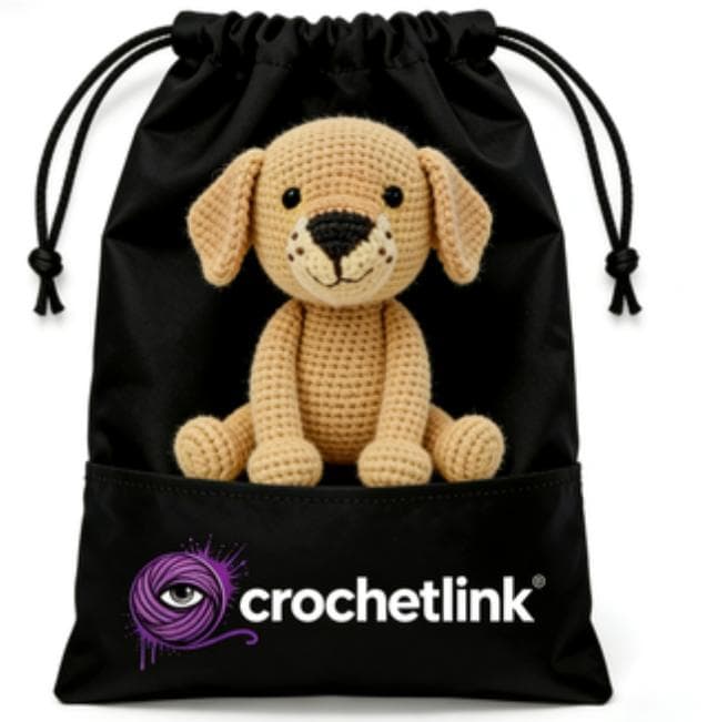 Charlie the Puppy | Floppy Eared Dog Crochet Kit & Plushie