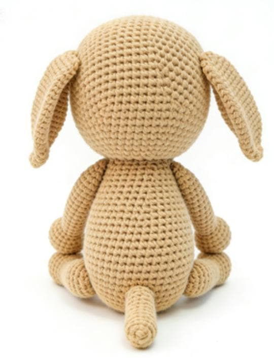 Charlie the Puppy | Floppy Eared Dog Crochet Kit & Plushie
