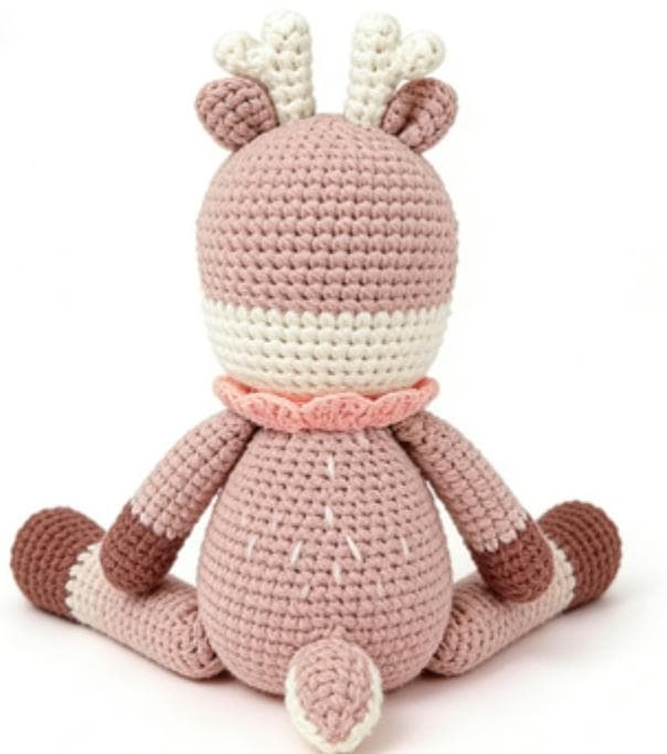 Crochet Fawn Stuffed Animal | Premium Handmade Gift
